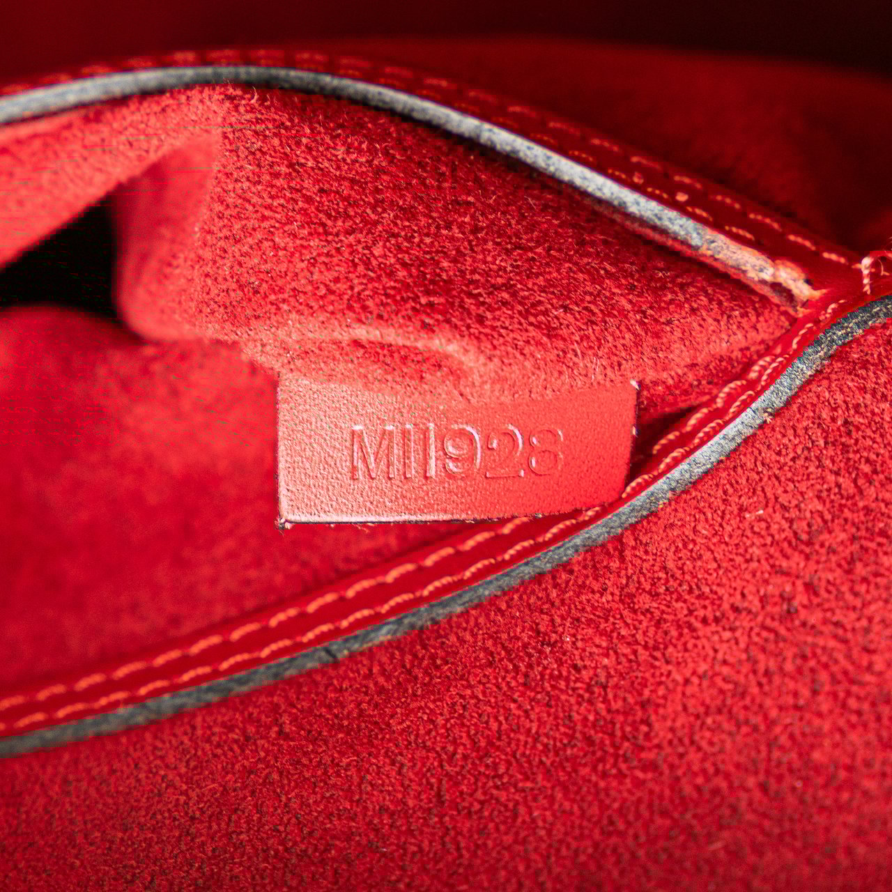 Louis Vuitton Epi Alma PM Rood