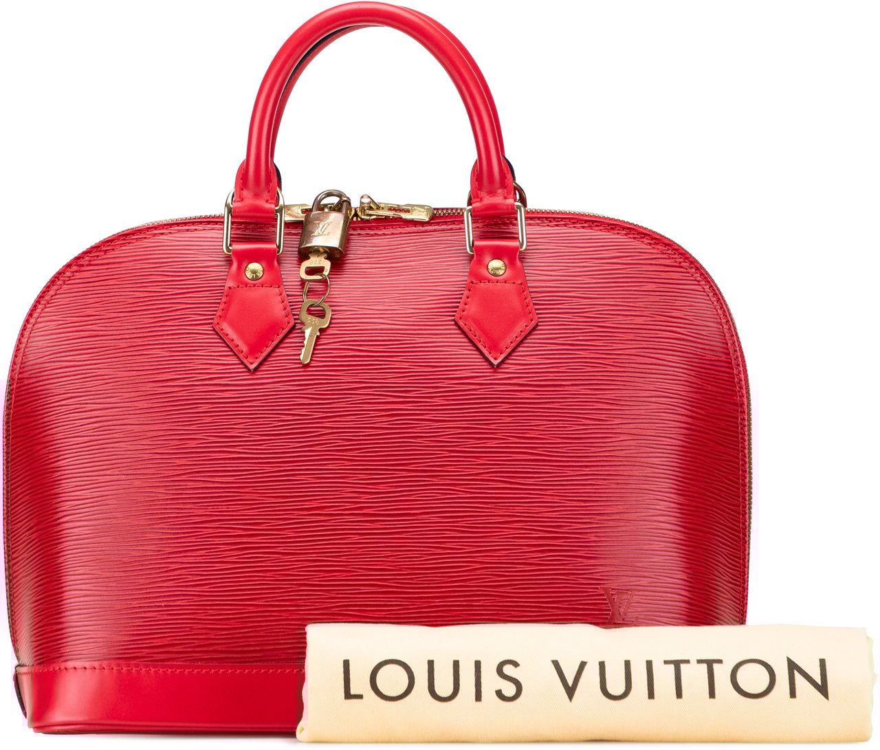 Louis Vuitton Epi Alma PM Rood