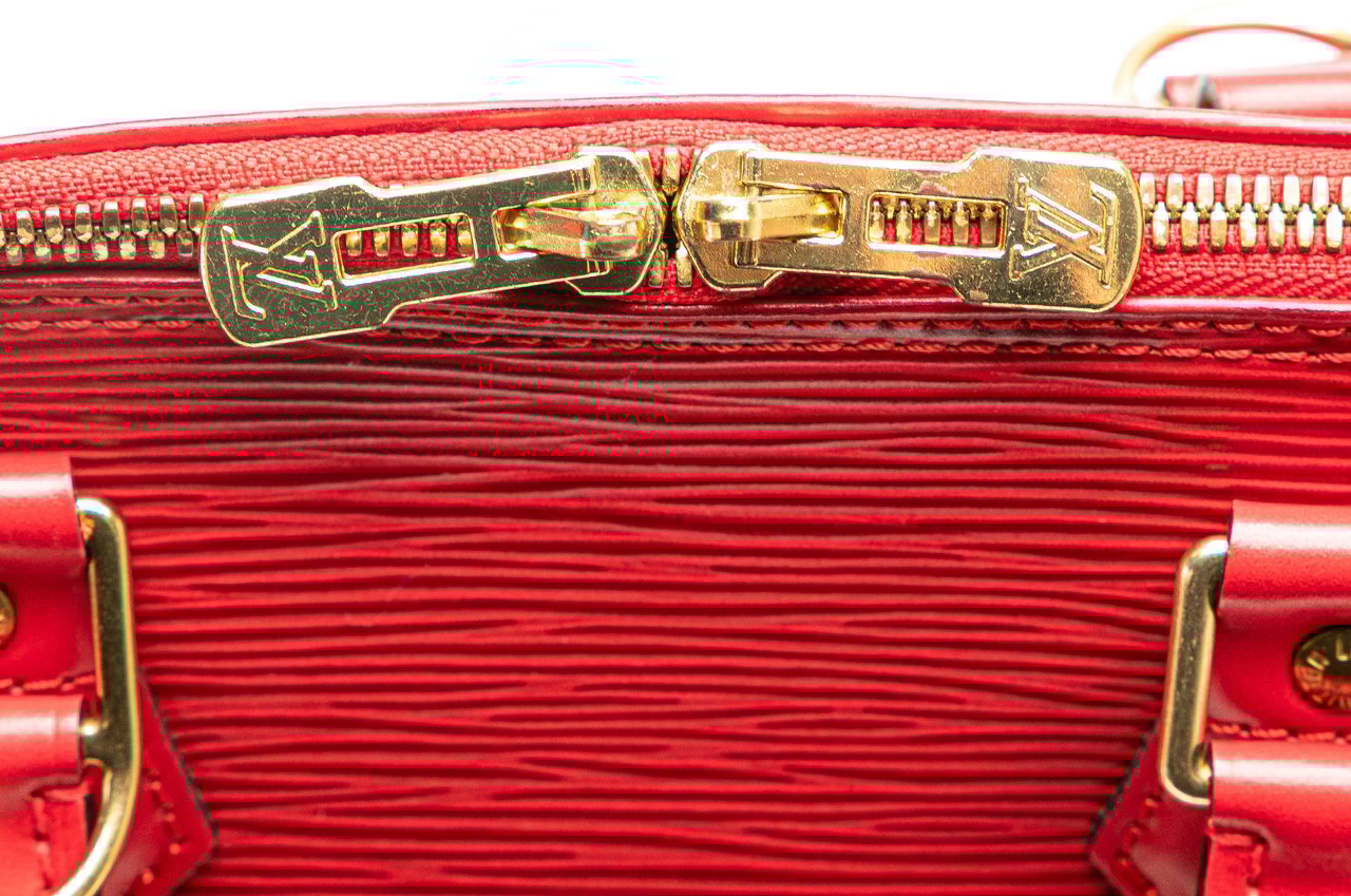 Louis Vuitton Epi Alma PM Rood