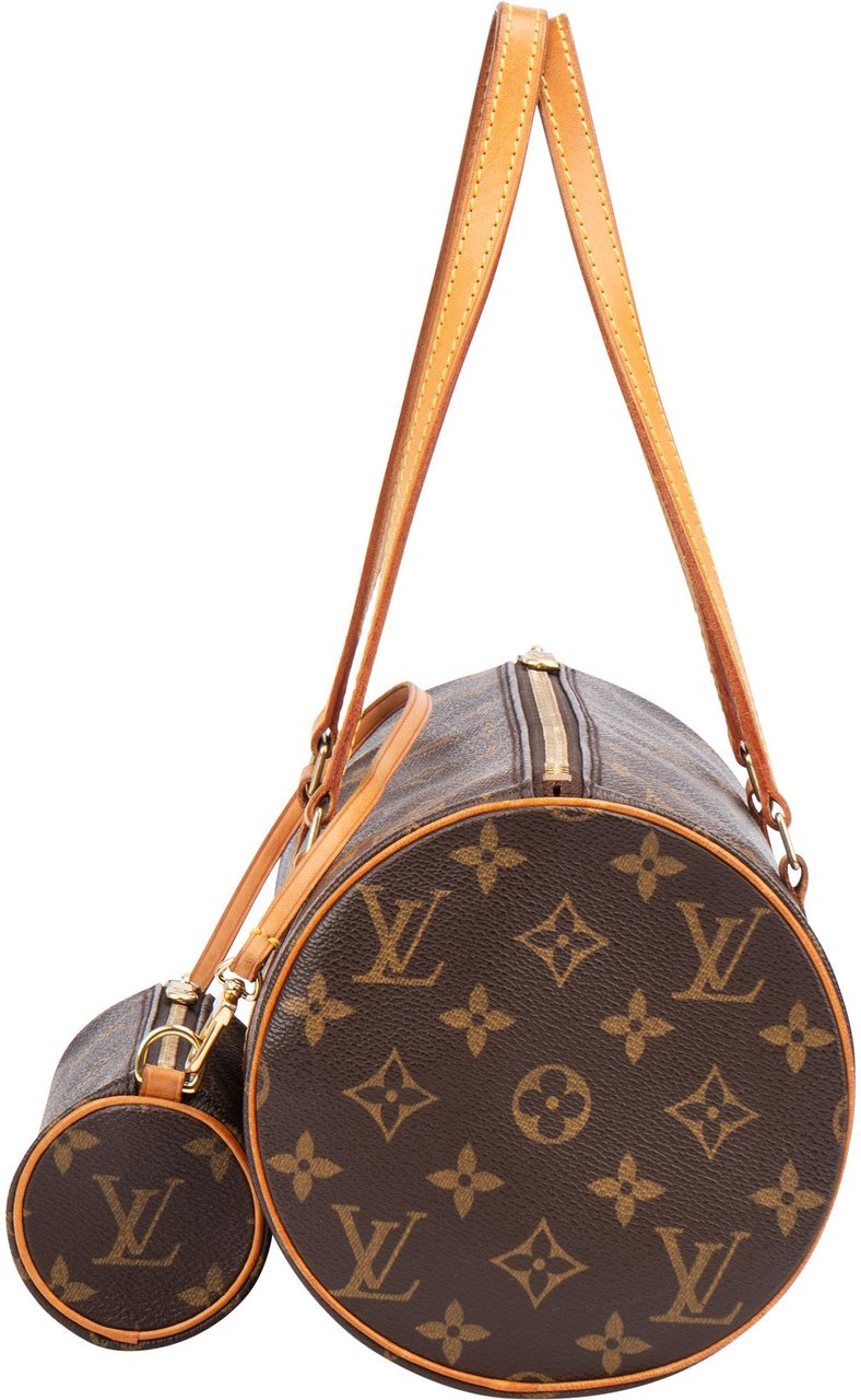 Louis Vuitton Louis Vuitton Canvas Monogram Papillon Set Handbag Bruin