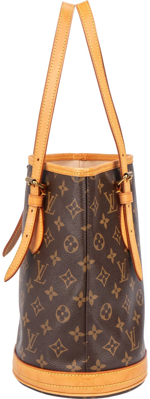 Louis Vuitton Louis Vuitton Canvas Monogram Bucket Bag PM Handbag Bruin