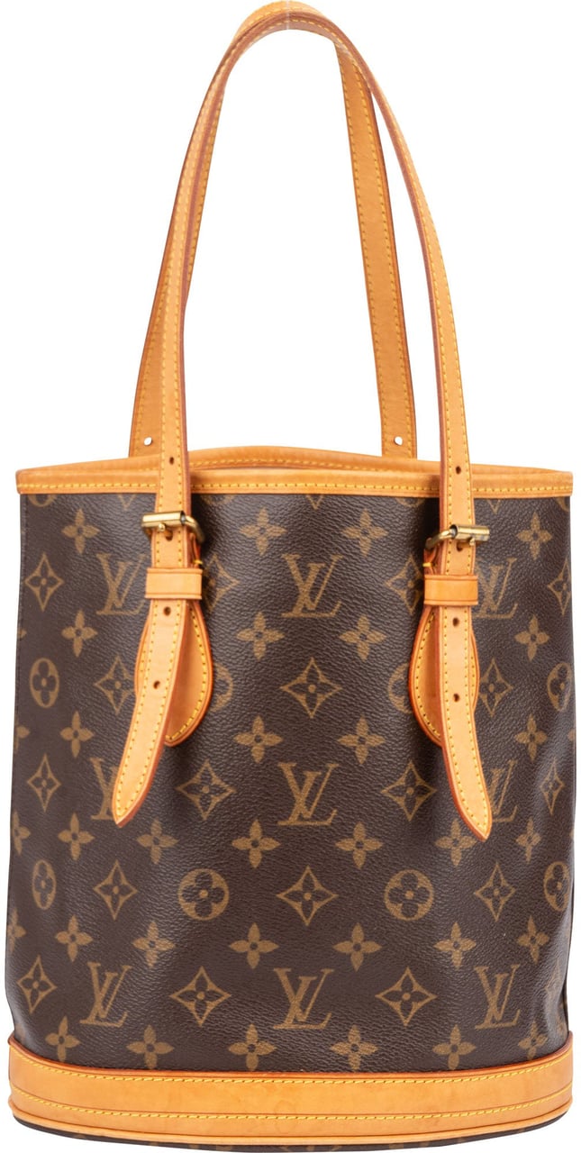 Louis Vuitton Louis Vuitton Canvas Monogram Bucket Bag PM Handbag Bruin