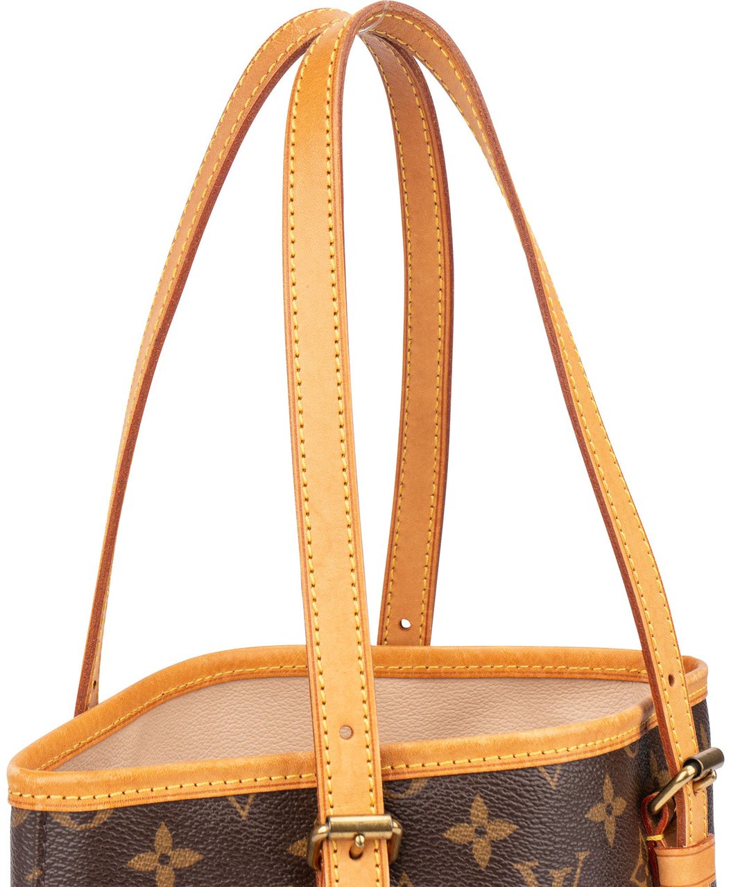 Louis Vuitton Louis Vuitton Canvas Monogram Bucket Bag PM Handbag Bruin