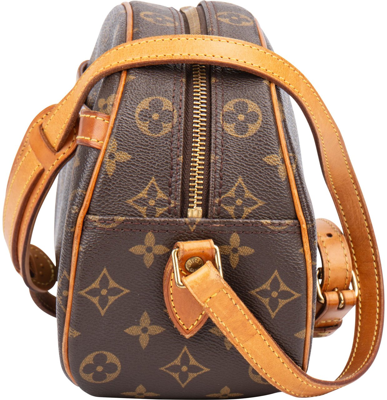 Louis Vuitton Louis Vuitton Canvas Monogram Blois Crossbody Bag Bruin
