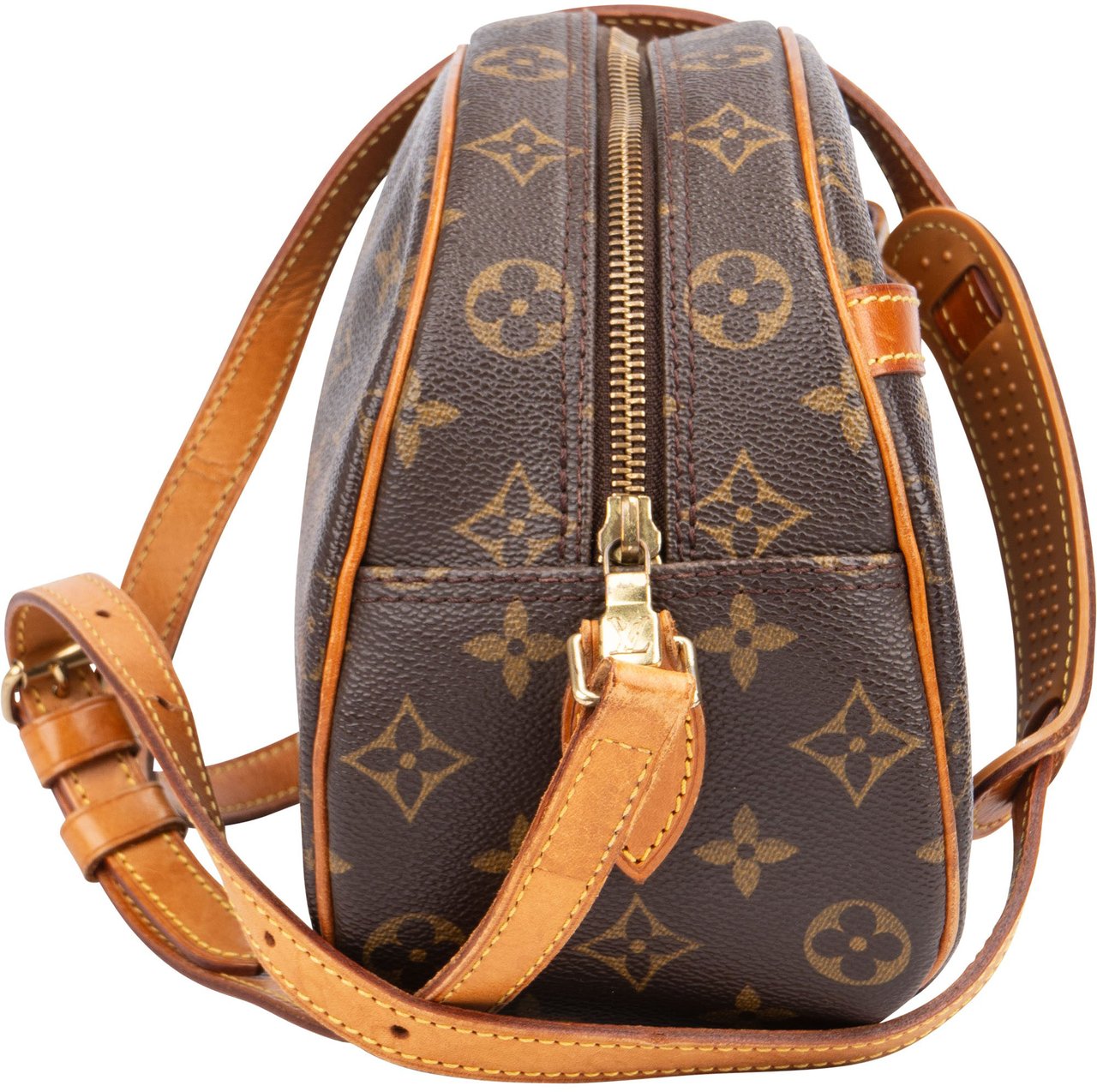 Louis Vuitton Louis Vuitton Canvas Monogram Blois Crossbody Bag Bruin