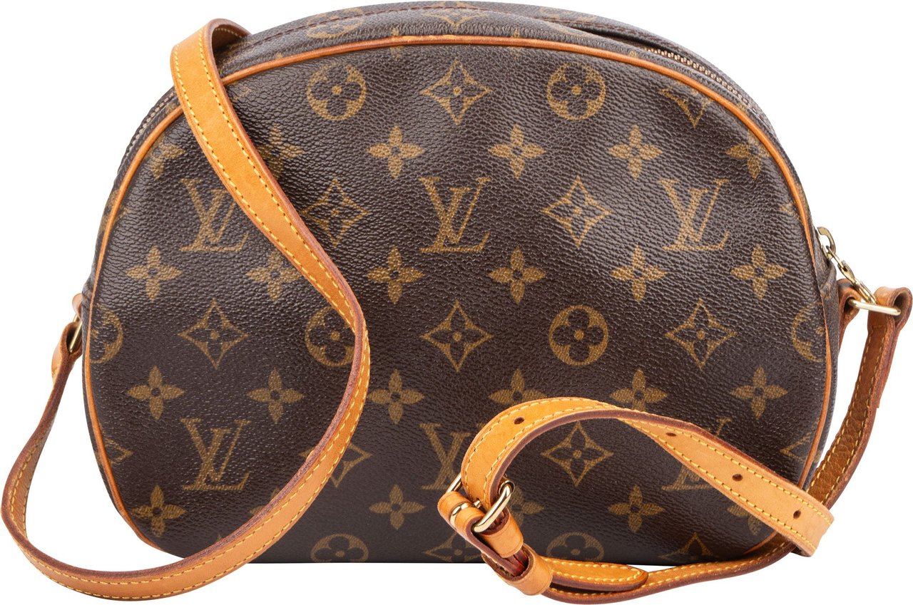 Louis Vuitton Louis Vuitton Canvas Monogram Blois Crossbody Bag Bruin