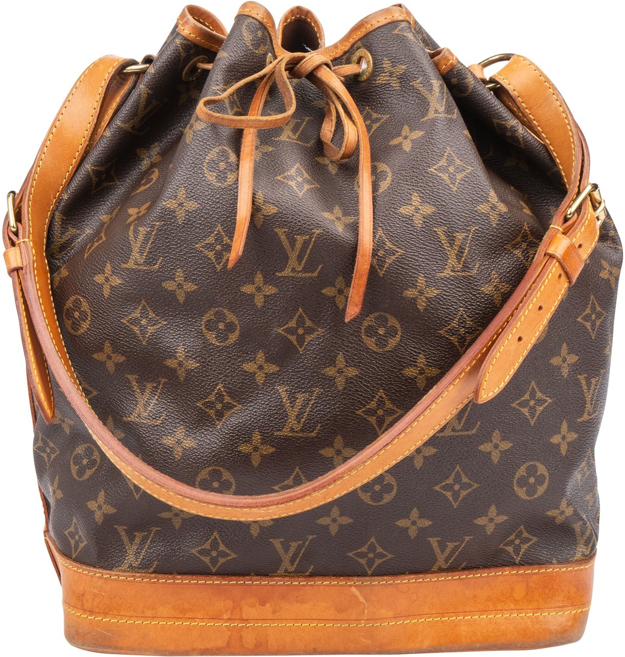 Louis Vuitton Louis Vuitton Canvas Monogram Sac Noe Grande Shoulder Bag Bruin