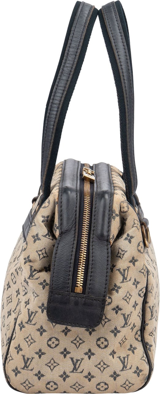 Louis Vuitton Louis Vuitton Mini Lin Monogram Josephine PM Handbag Donkergrijs
