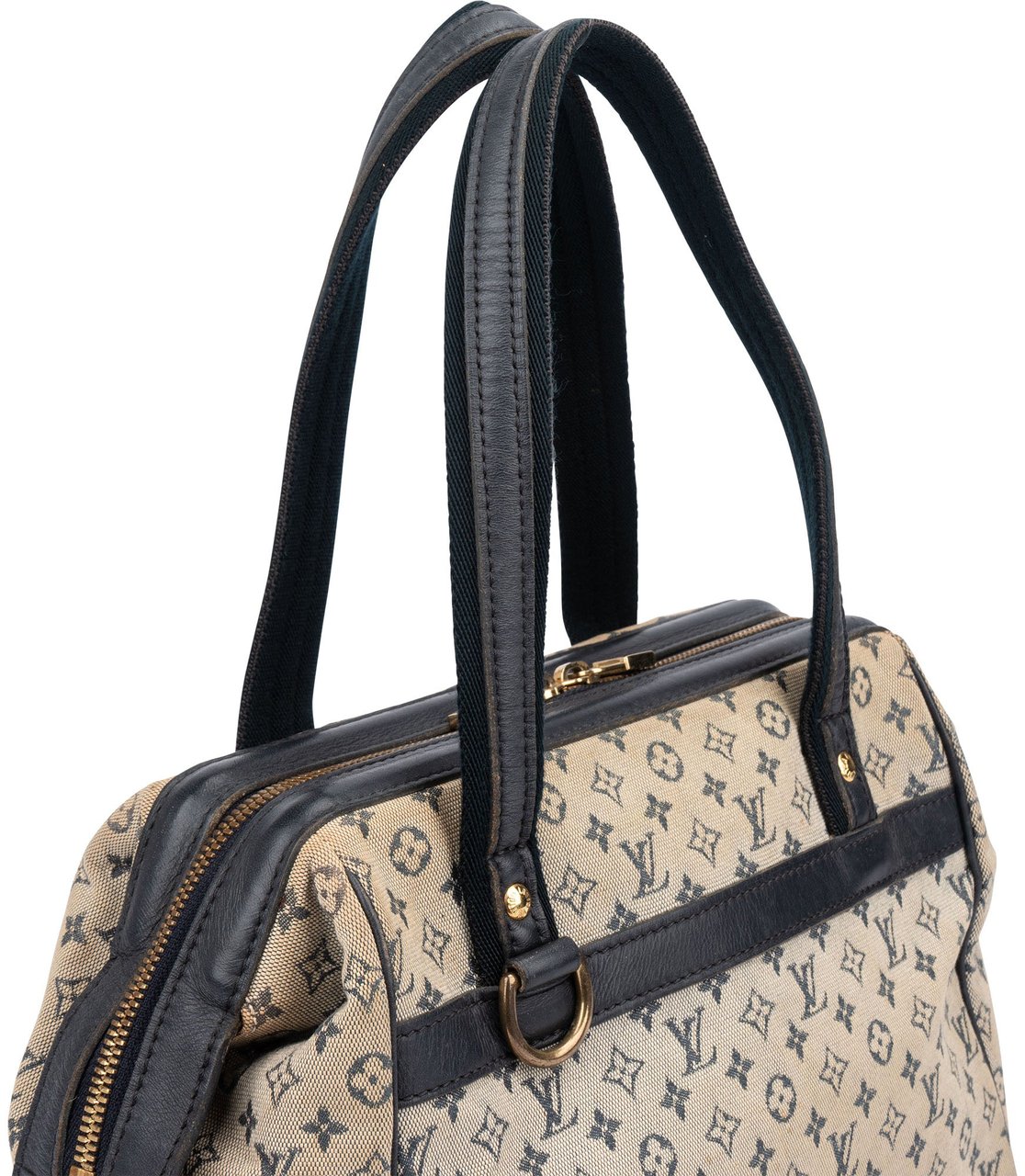 Louis Vuitton Louis Vuitton Mini Lin Monogram Josephine PM Handbag Donkergrijs