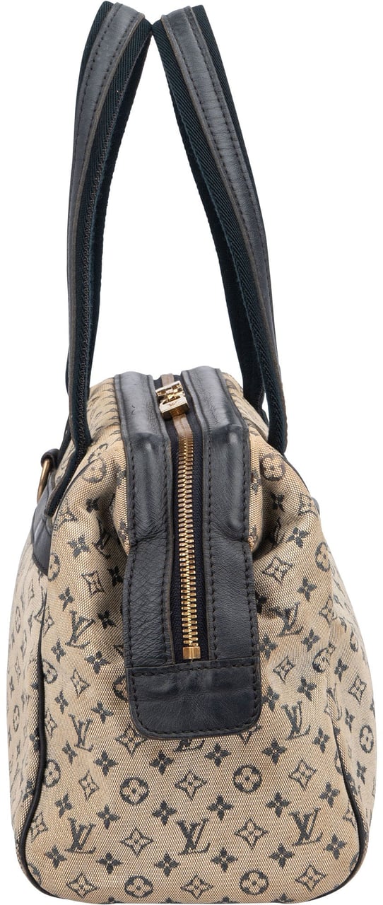 Louis Vuitton Louis Vuitton Mini Lin Monogram Josephine PM Handbag Donkergrijs