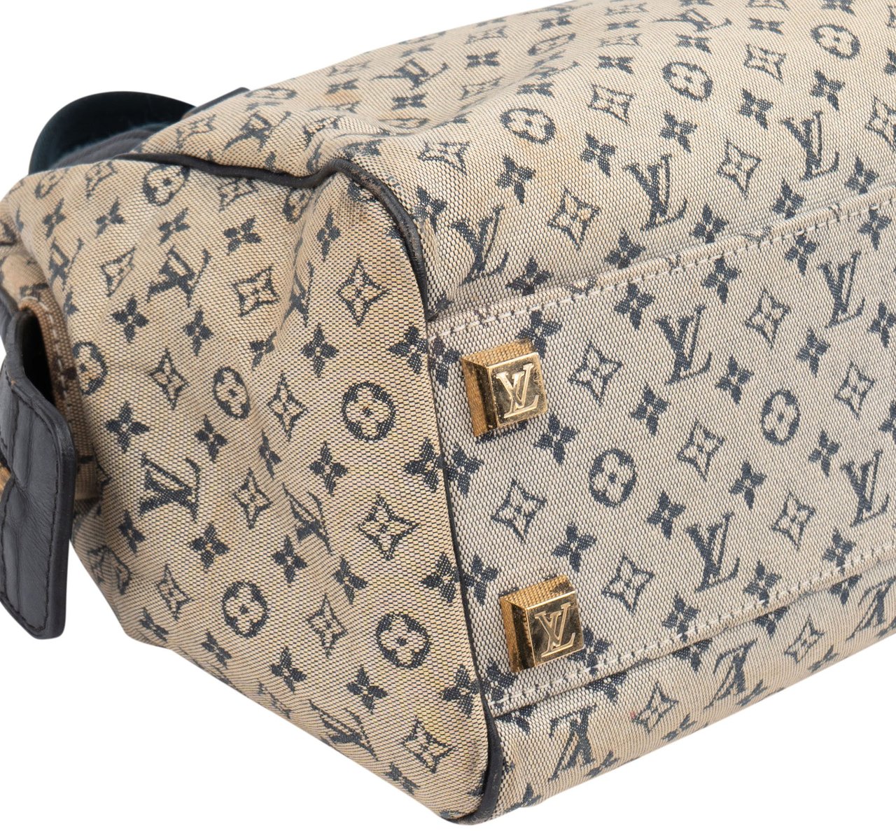 Louis Vuitton Louis Vuitton Mini Lin Monogram Josephine PM Handbag Donkergrijs