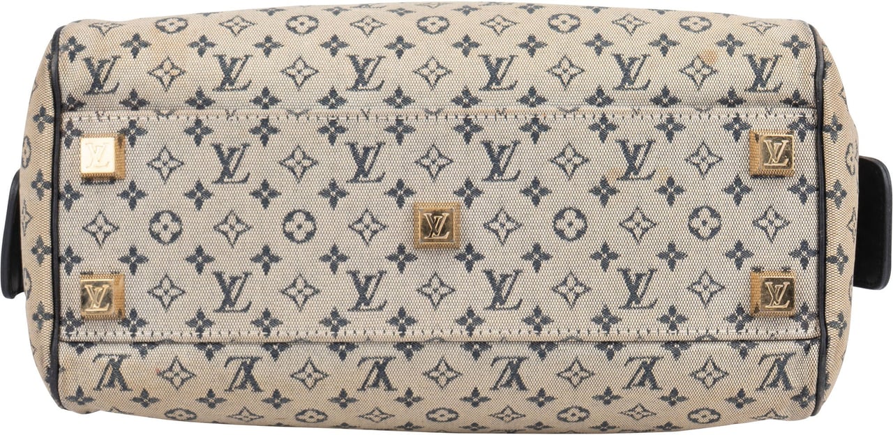 Louis Vuitton Louis Vuitton Mini Lin Monogram Josephine PM Handbag Donkergrijs