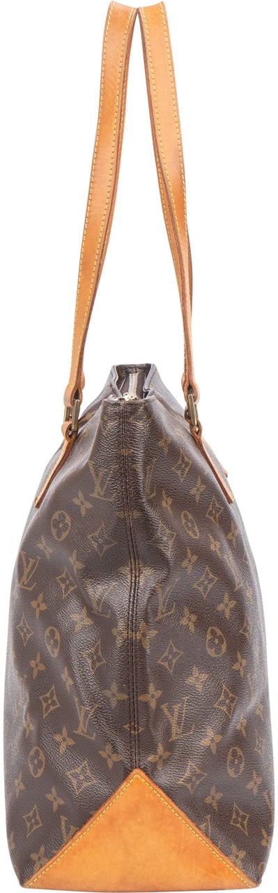Louis Vuitton Louis Vuitton Canvas Monogram Cabas Mezzo Shoulder Bag Bruin