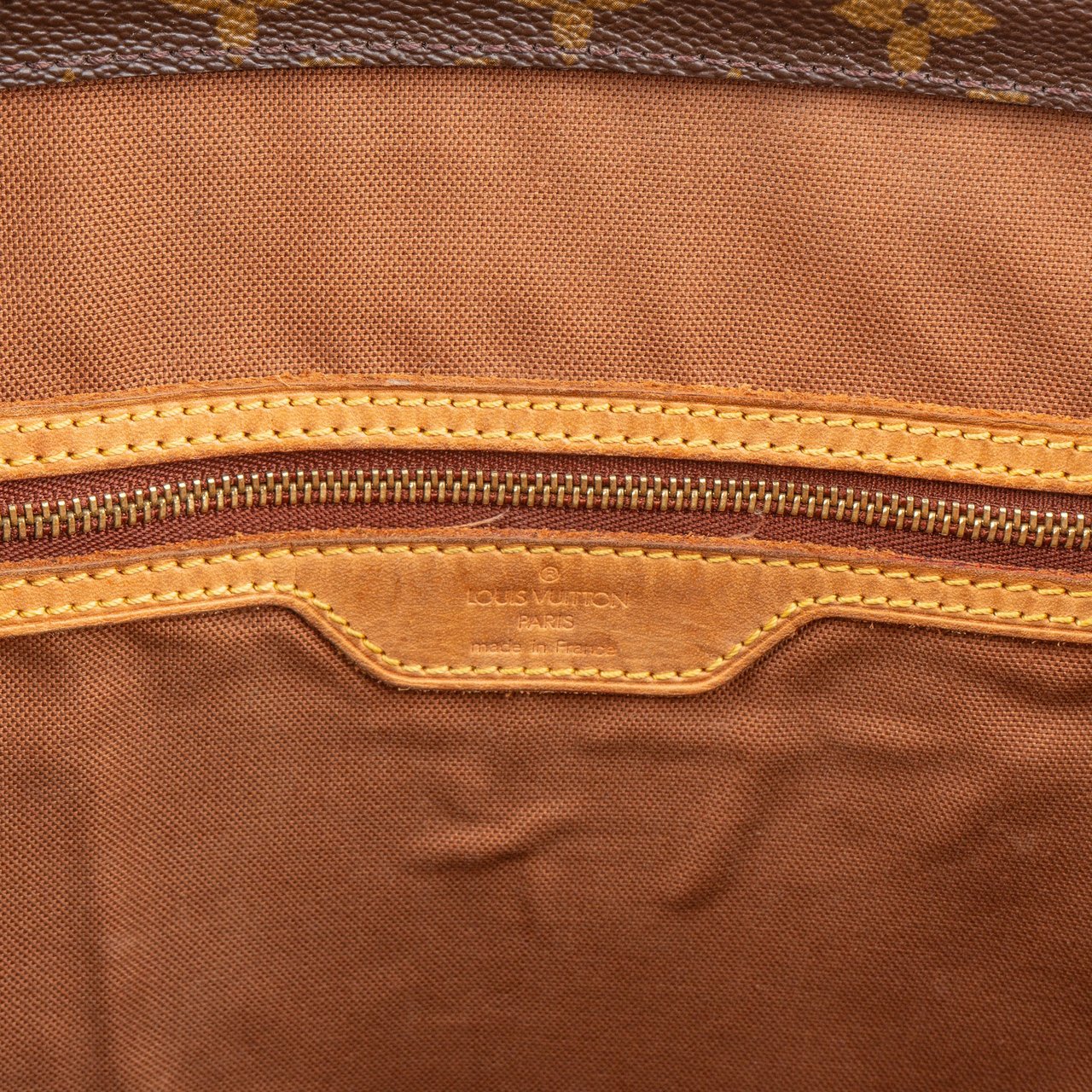 Louis Vuitton Louis Vuitton Canvas Monogram Cabas Mezzo Shoulder Bag Bruin