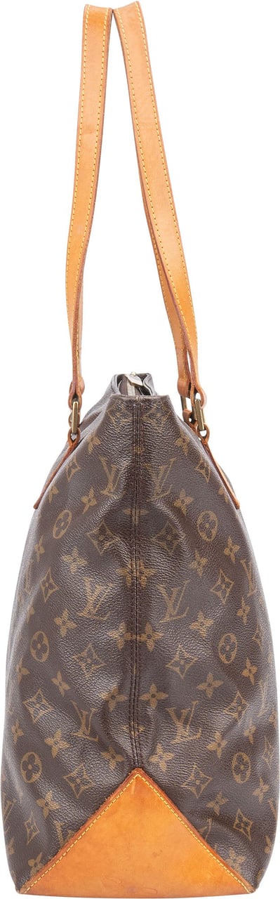 Louis Vuitton Louis Vuitton Canvas Monogram Cabas Mezzo Shoulder Bag Bruin
