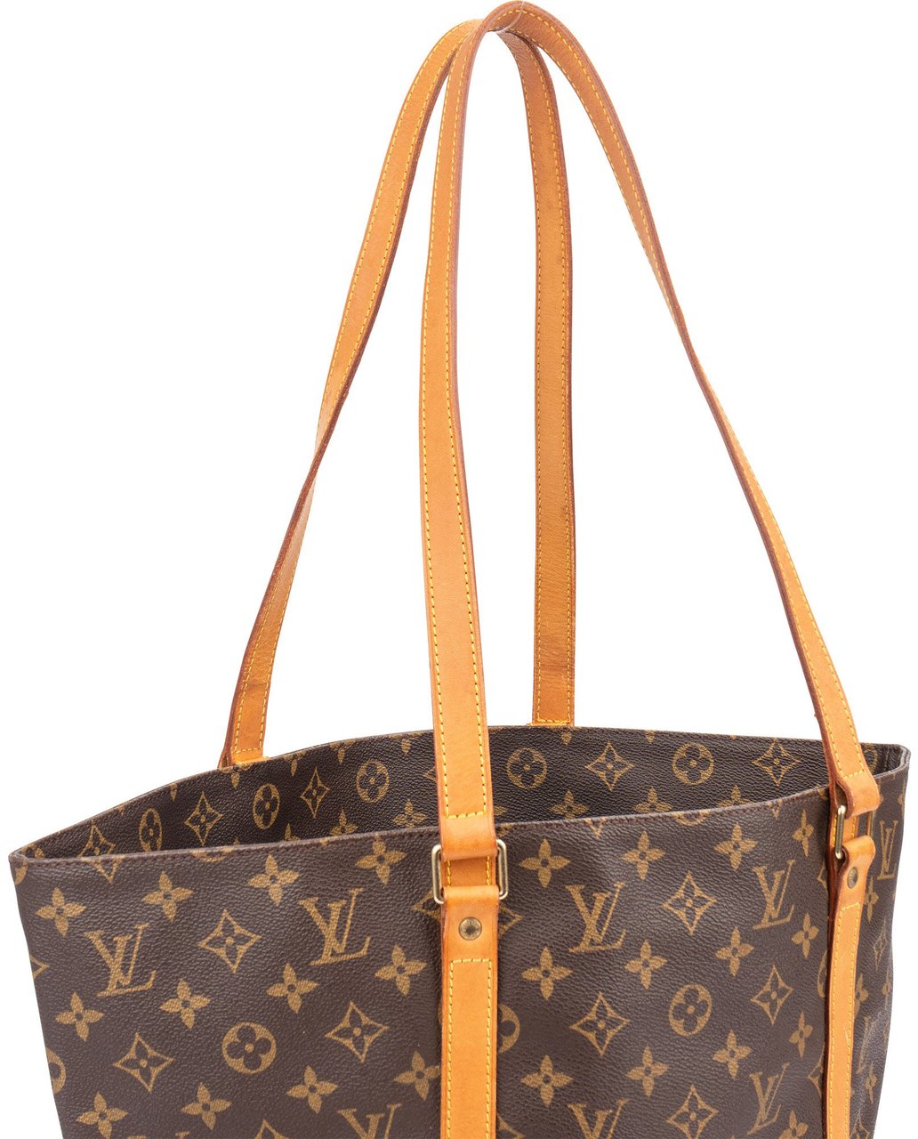 Louis Vuitton Louis Vuitton Canvas Monogram Sac Shopping Shoulder Bag Bruin
