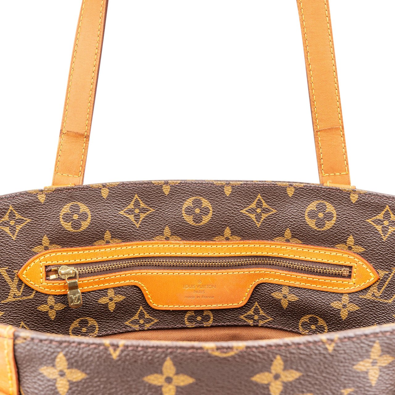 Louis Vuitton Louis Vuitton Canvas Monogram Sac Shopping Shoulder Bag Bruin