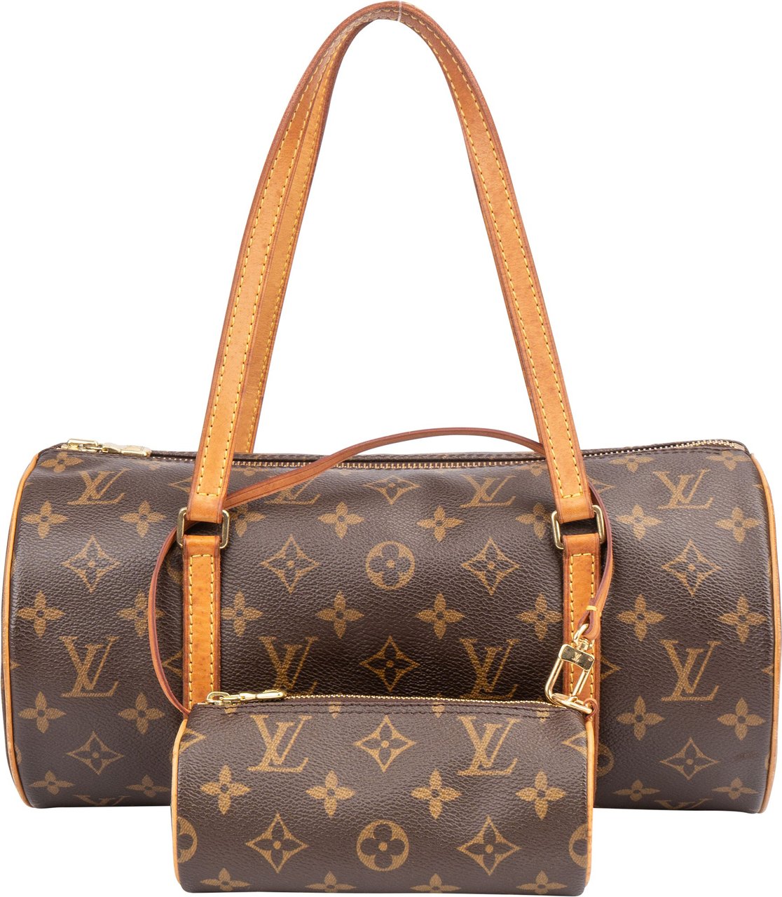 Louis Vuitton Louis Vuitton Canvas Monogram Papillon Set Handbag Bruin