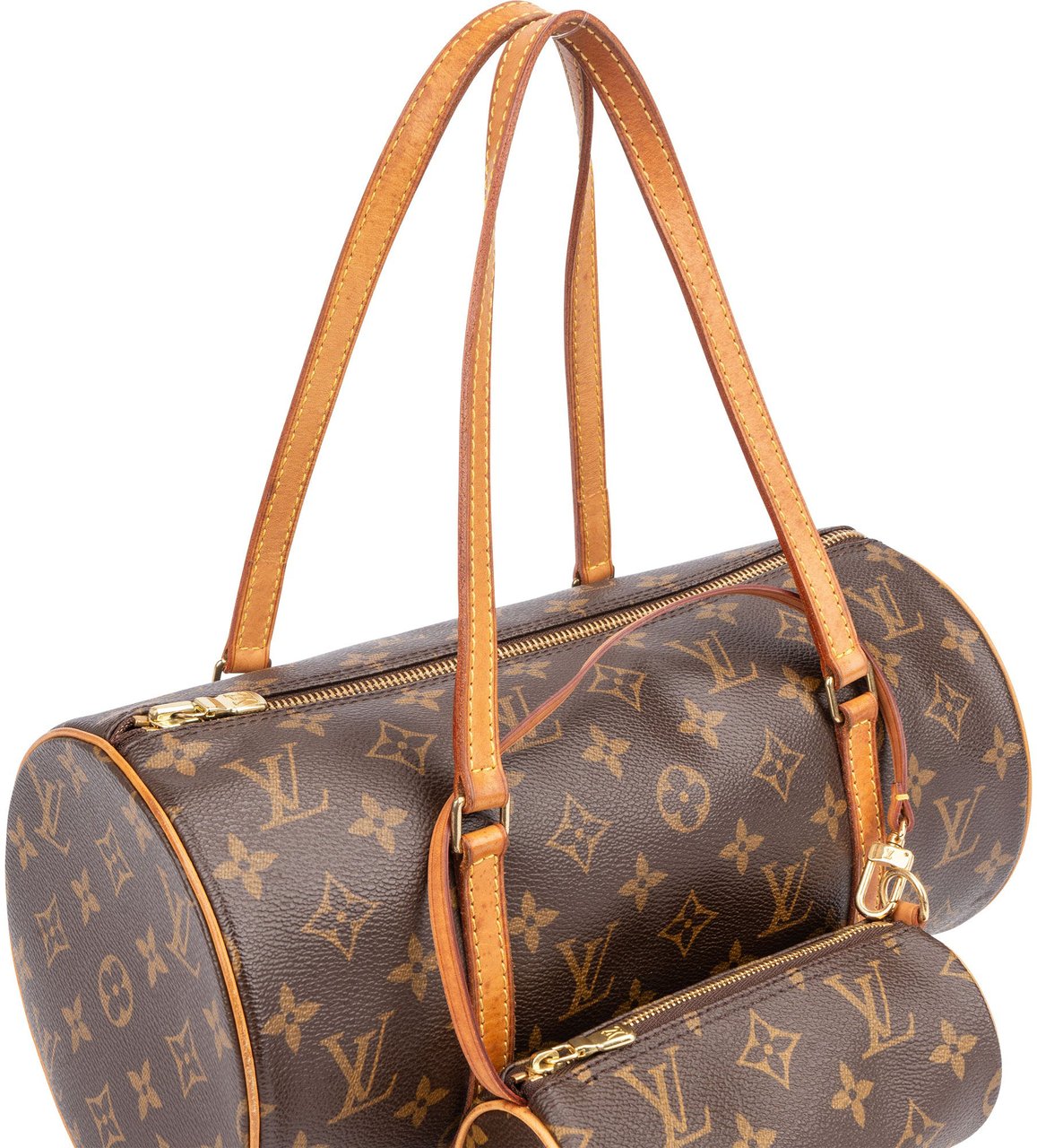 Louis Vuitton Louis Vuitton Canvas Monogram Papillon Set Handbag Bruin