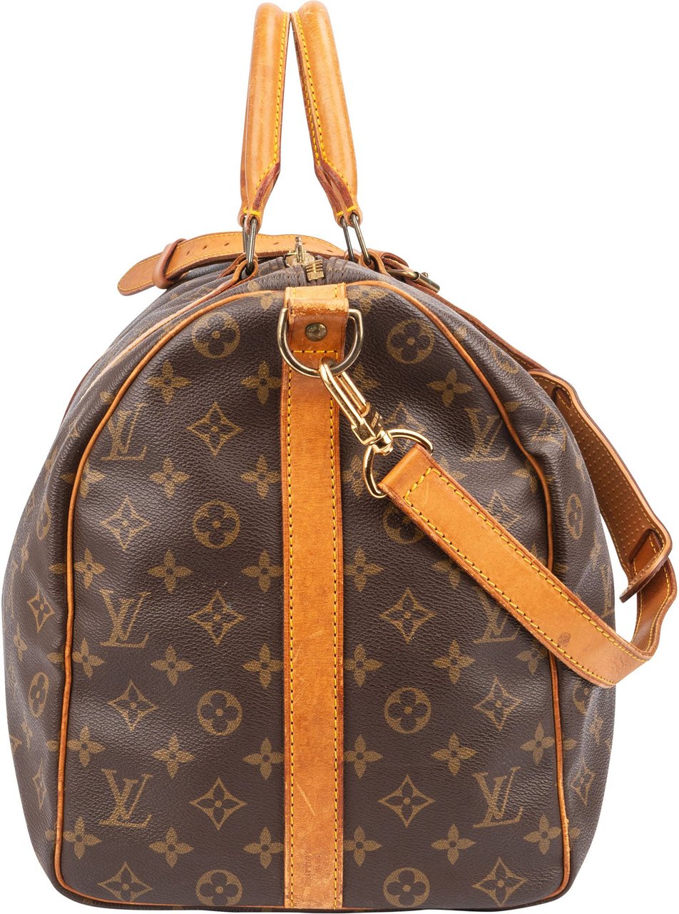 Louis Vuitton Louis Vuitton Canvas Monogram Keepall 50 Bandouliere Bruin
