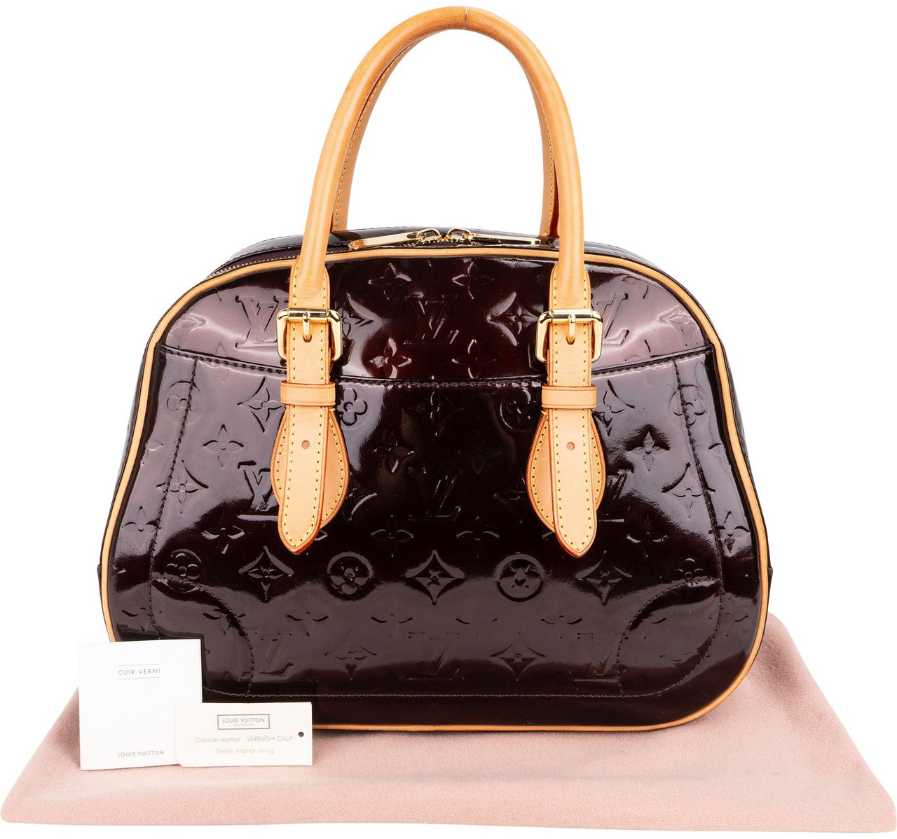 Louis Vuitton Louis Vuitton Vernis Monogram Summit Drive Handbag Divers
