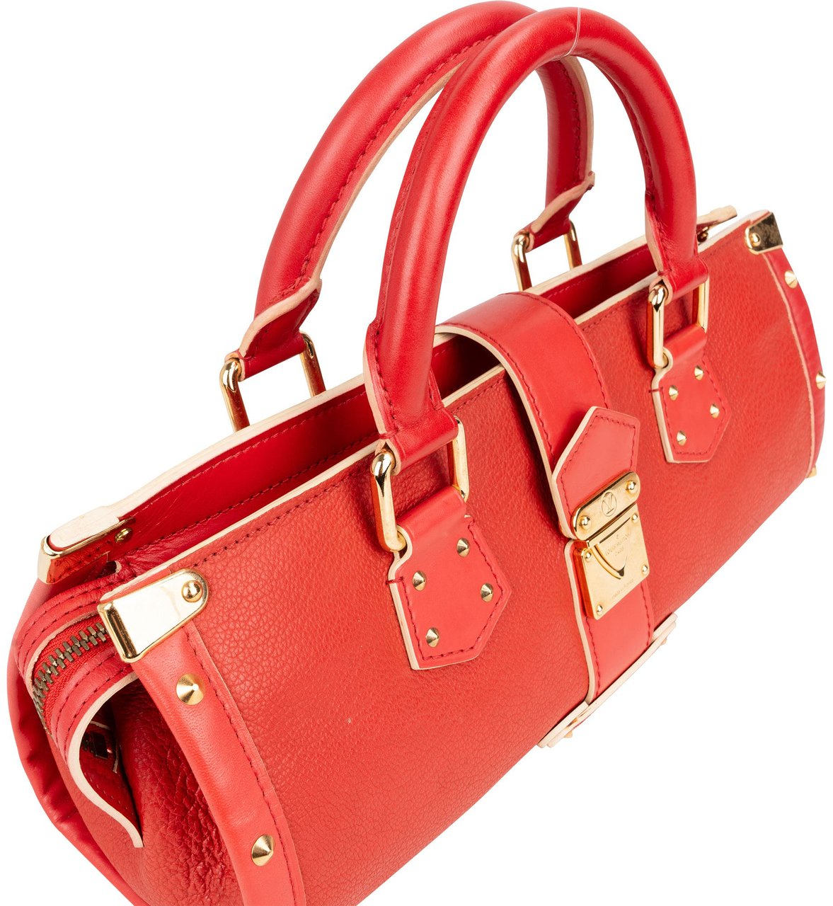 Louis Vuitton Louis Vuitton Red Leather Suhali L´epanoui Handbag Rood