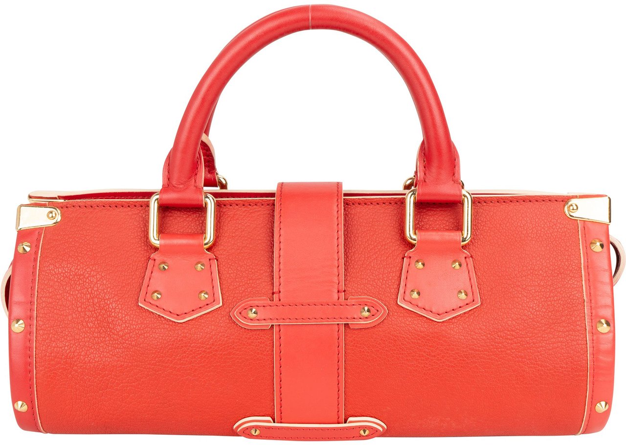 Louis Vuitton Louis Vuitton Red Leather Suhali L´epanoui Handbag Rood