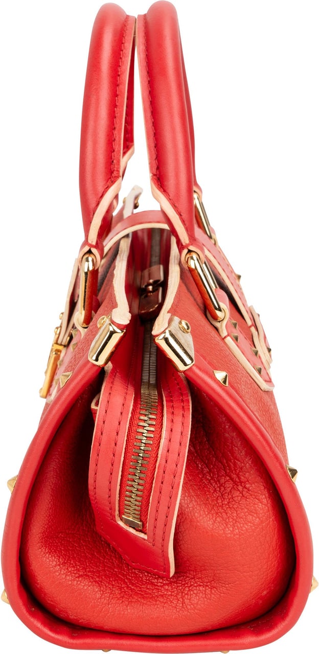 Louis Vuitton Louis Vuitton Red Leather Suhali L´epanoui Handbag Rood