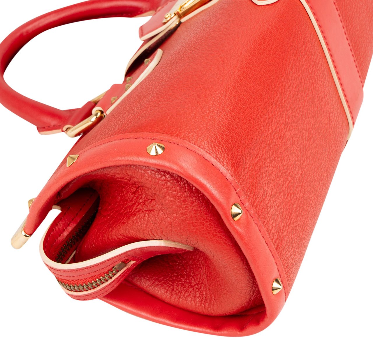 Louis Vuitton Louis Vuitton Red Leather Suhali L´epanoui Handbag Rood