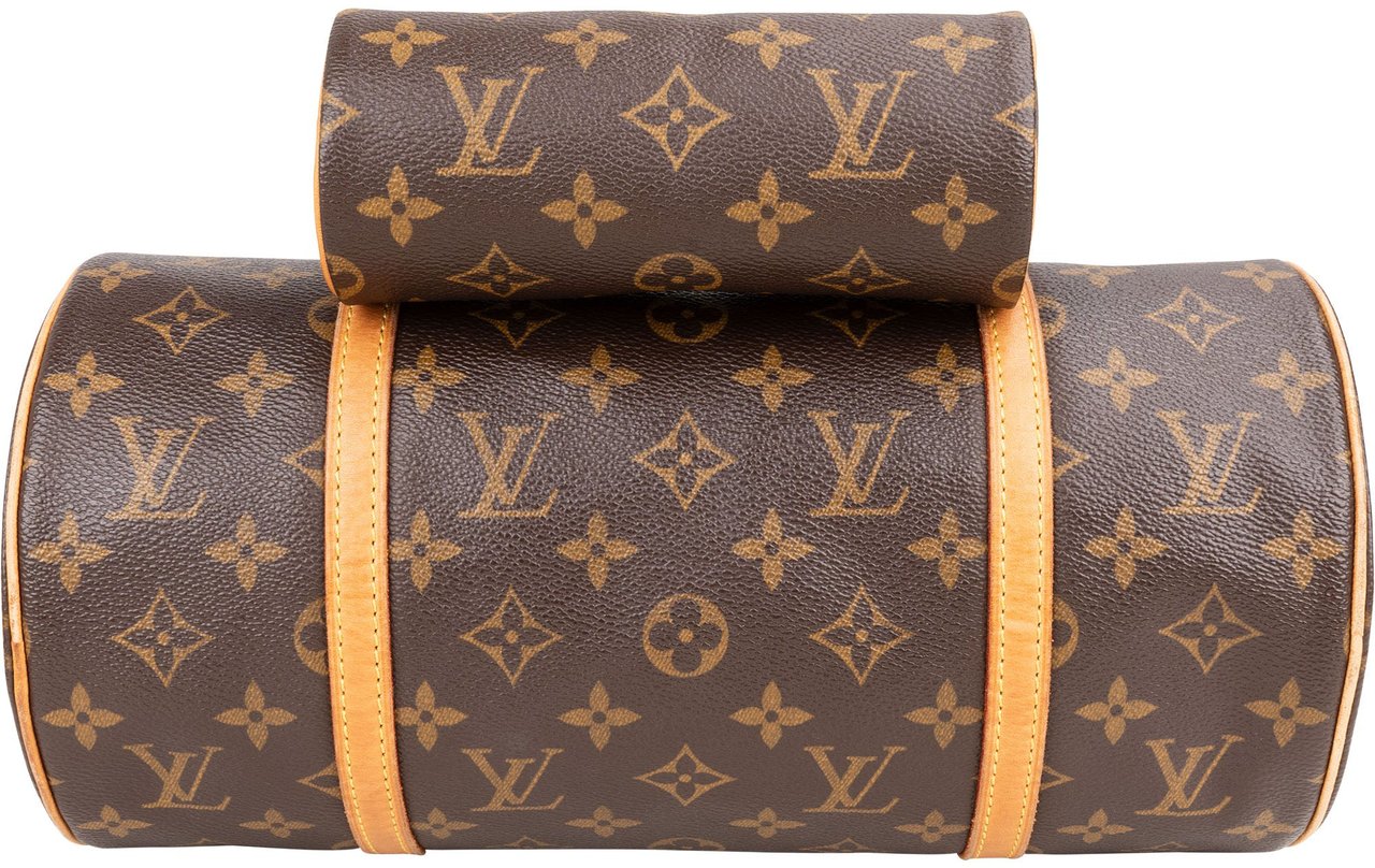 Louis Vuitton Louis Vuitton Canvas Monogram Papillon Set Handbag Bruin