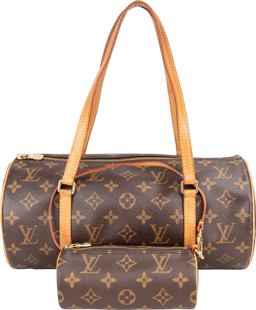 Louis Vuitton Louis Vuitton Canvas Monogram Papillon Set Handbag Bruin