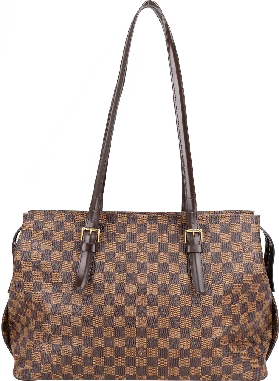 Louis Vuitton Louis Vuitton Damier Ebene Monogram Chelsea Shoulder Bag Bruin