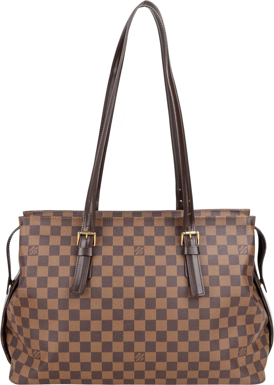Louis Vuitton Louis Vuitton Damier Ebene Monogram Chelsea Shoulder Bag Bruin