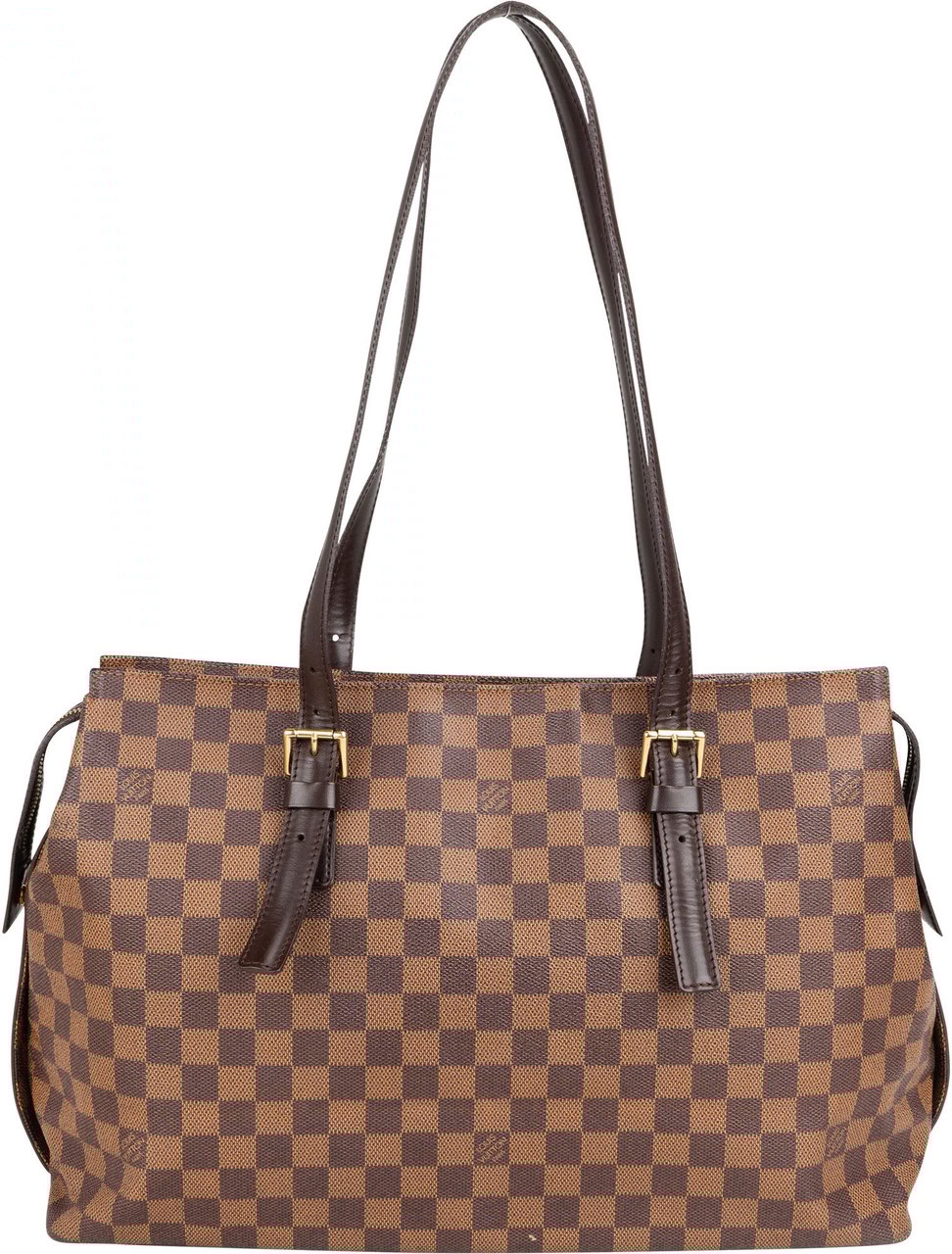 Louis Vuitton Louis Vuitton Damier Ebene Monogram Chelsea Shoulder Bag Bruin