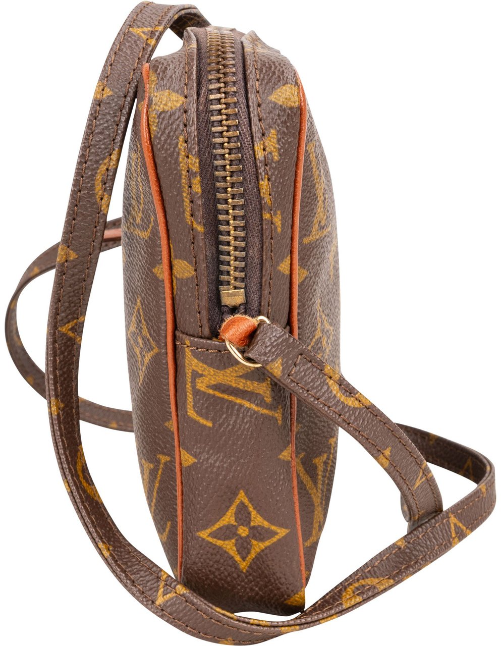 Louis Vuitton Louis Vuitton Canvas Monogram Mini Danube Crossbody Bag Bruin
