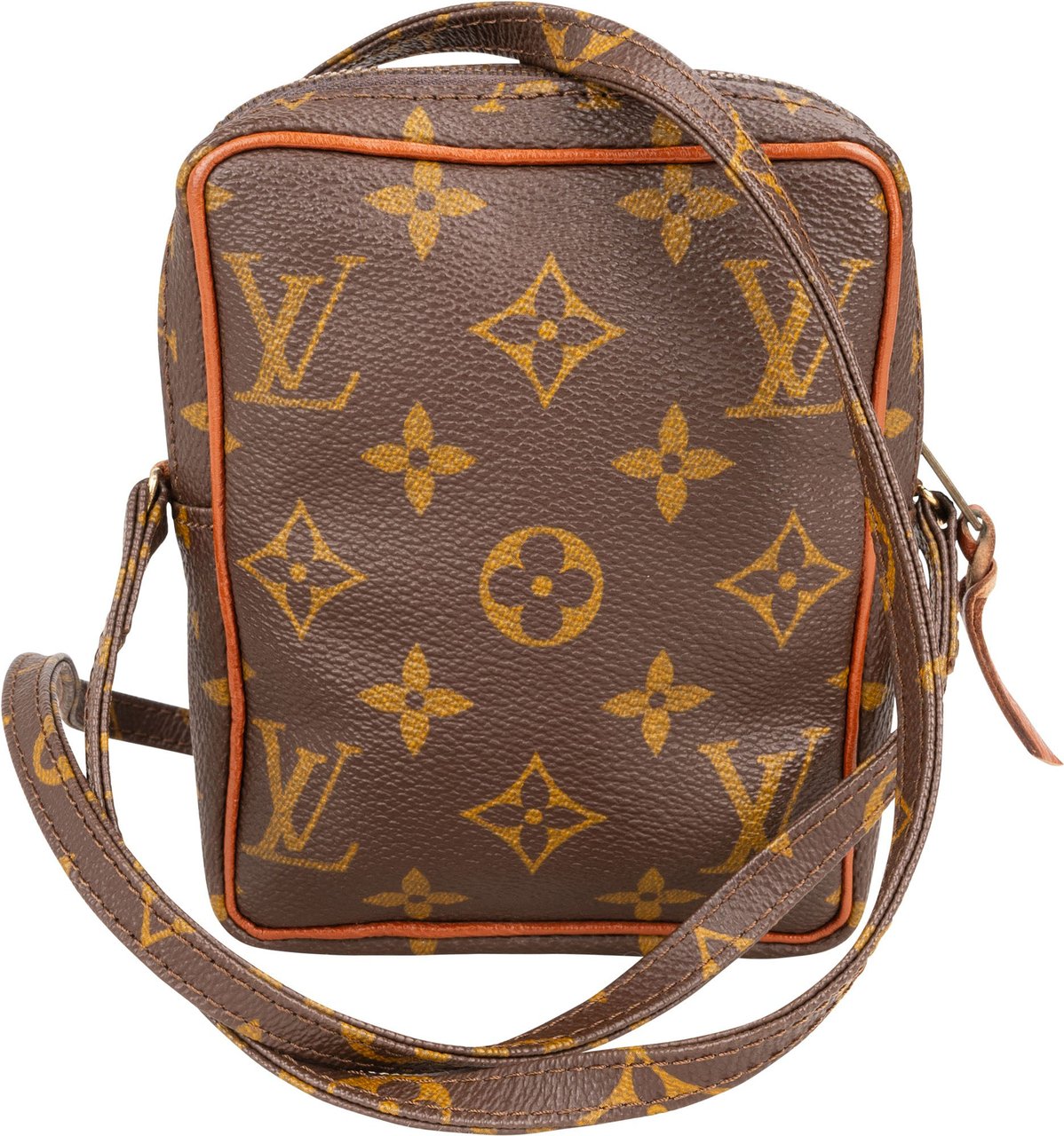 Louis Vuitton Louis Vuitton Canvas Monogram Mini Danube Crossbody Bag Bruin