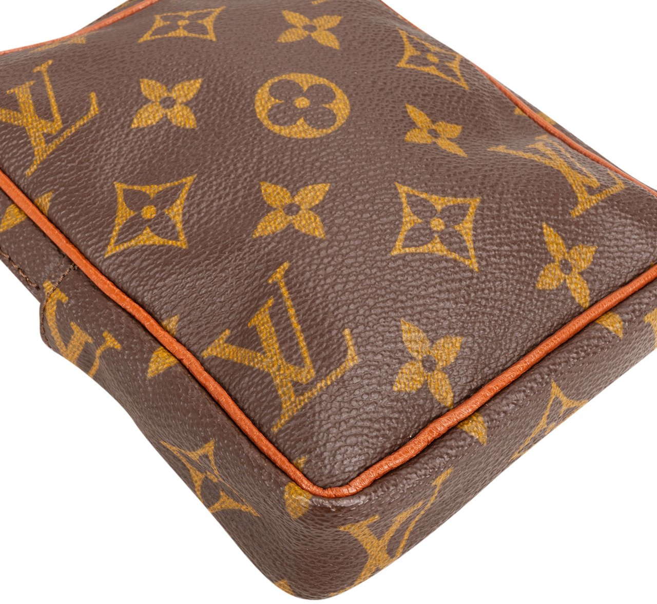 Louis Vuitton Louis Vuitton Canvas Monogram Mini Danube Crossbody Bag Bruin