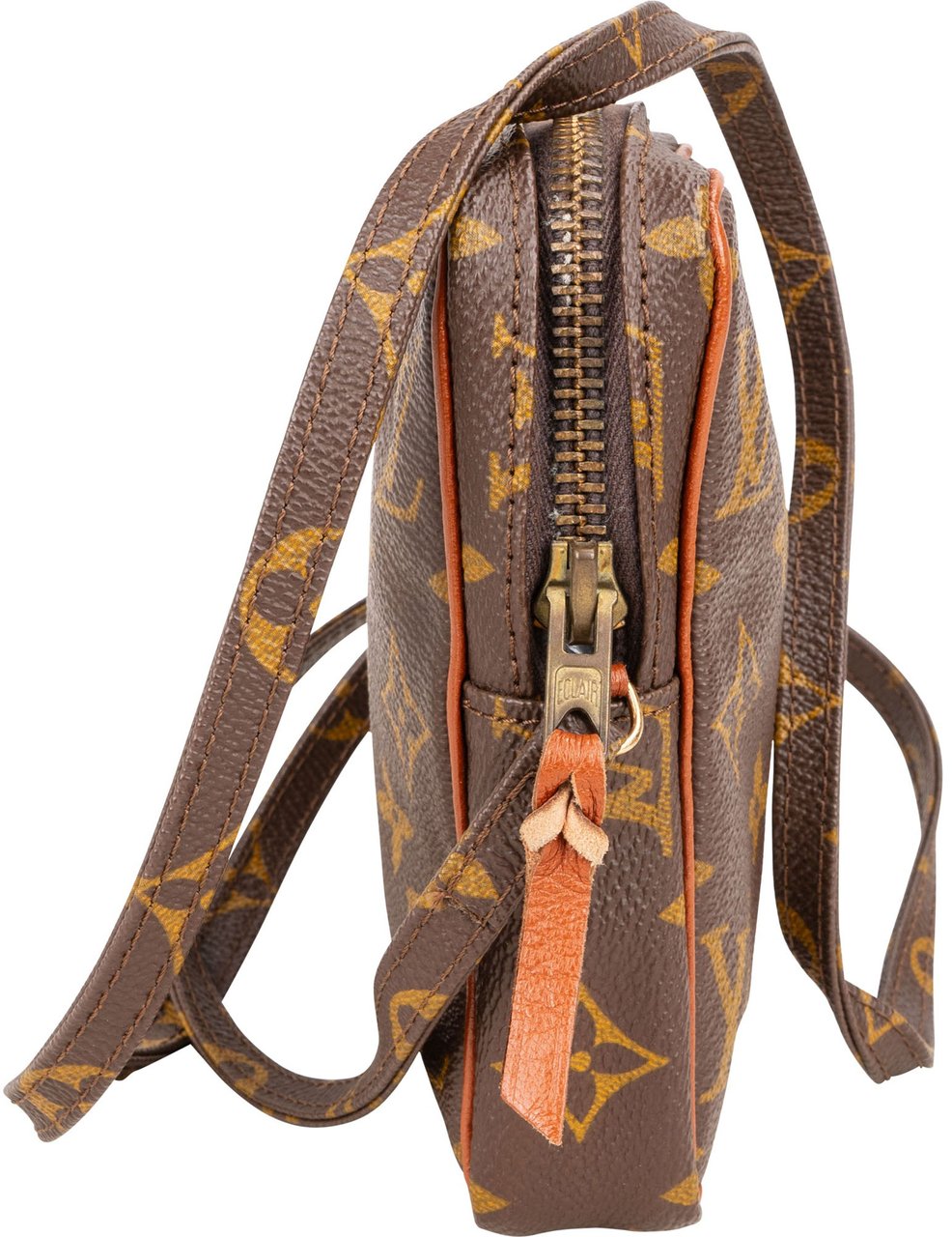 Louis Vuitton Louis Vuitton Canvas Monogram Mini Danube Crossbody Bag Bruin