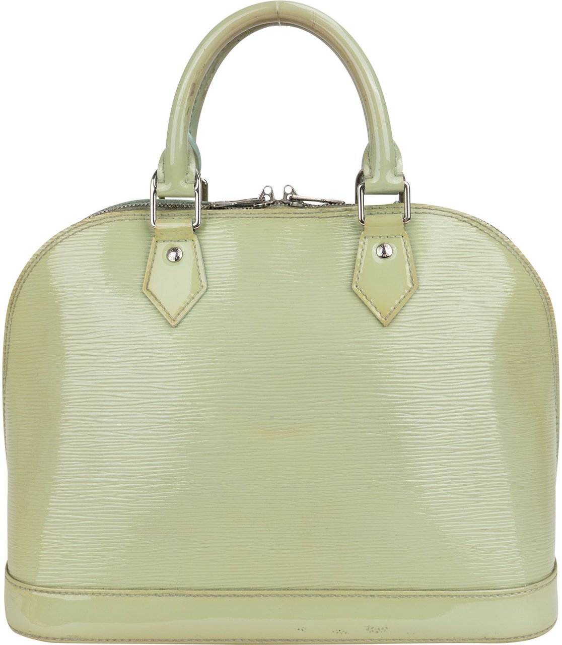 Louis Vuitton Louis Vuitton Green Epi Leather Alma PM Handbag Groen