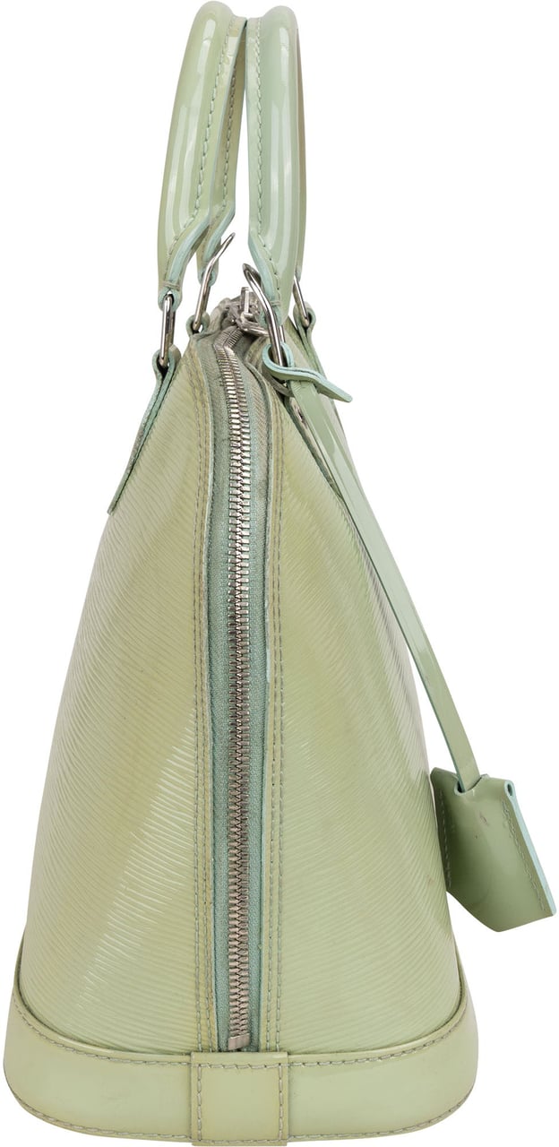 Louis Vuitton Louis Vuitton Green Epi Leather Alma PM Handbag Groen