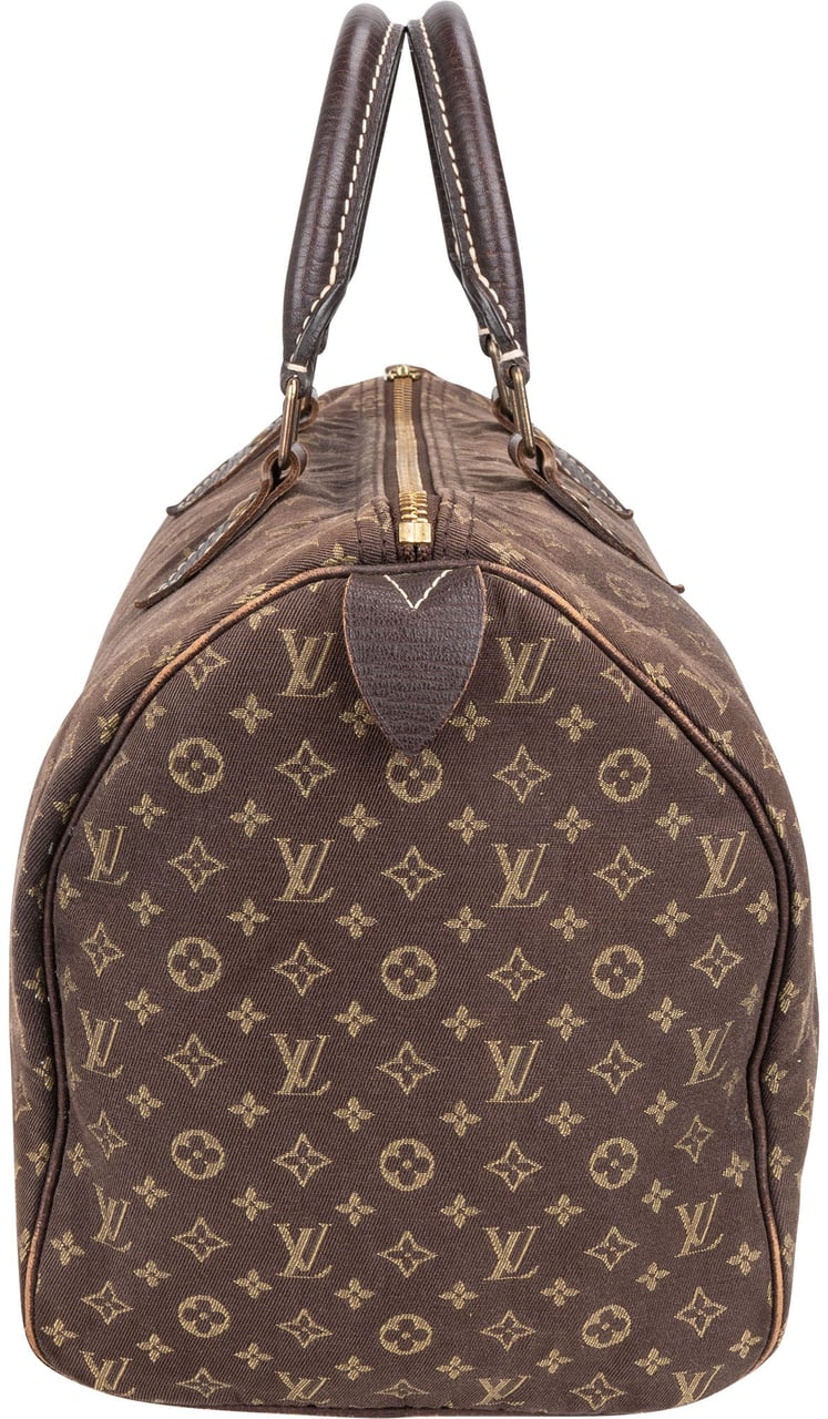 Louis Vuitton Louis Vuitton Mini Lin Monogram Speedy 30 Handbag Bruin