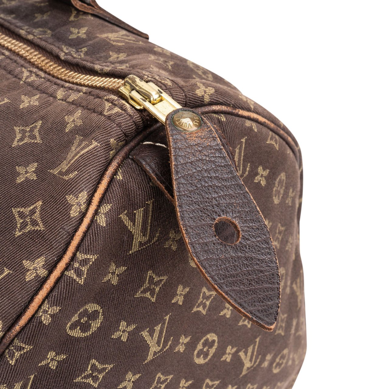 Louis Vuitton Louis Vuitton Mini Lin Monogram Speedy 30 Handbag Bruin