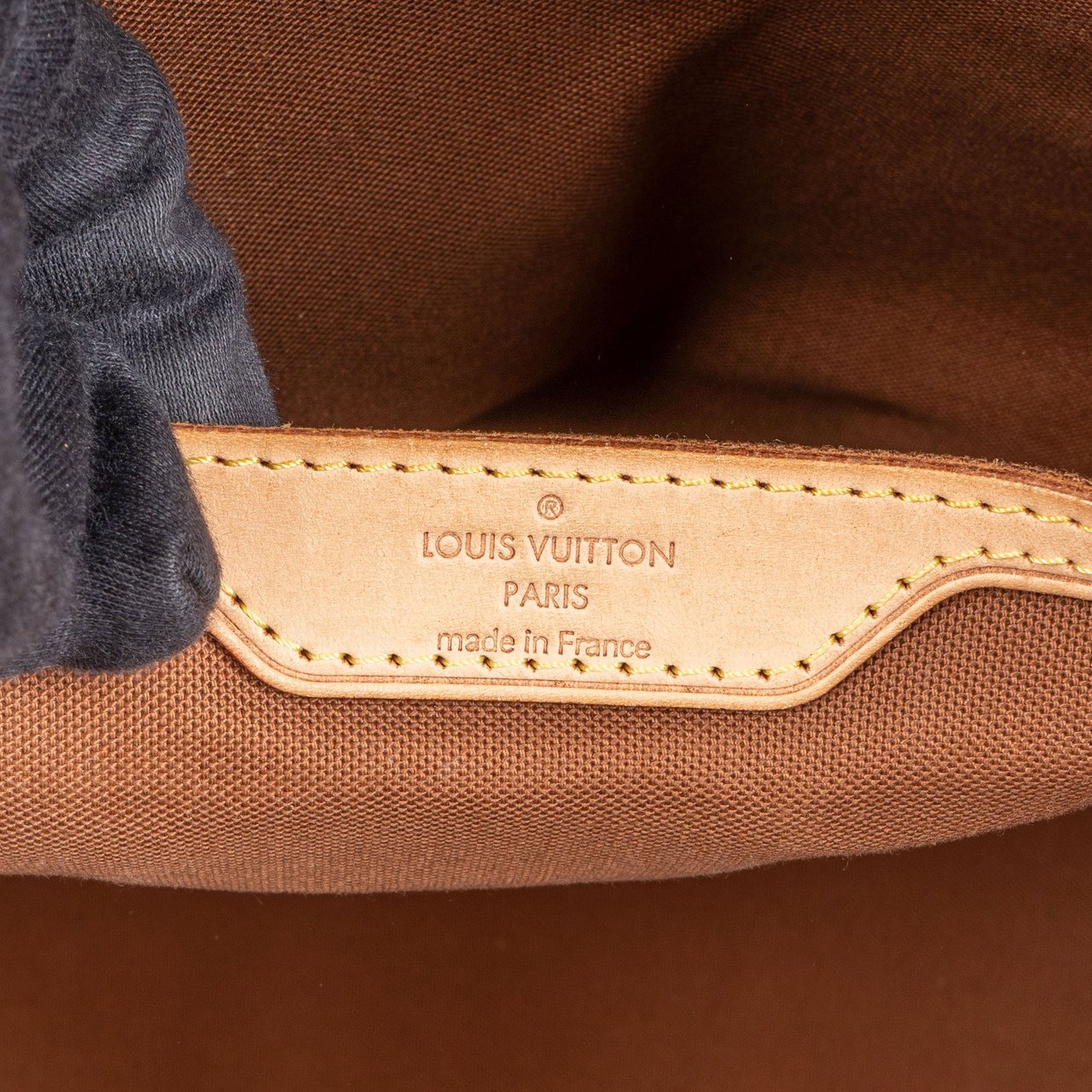 Louis Vuitton Louis Vuitton Canvas Monogram Palermo GM Handbag Bruin