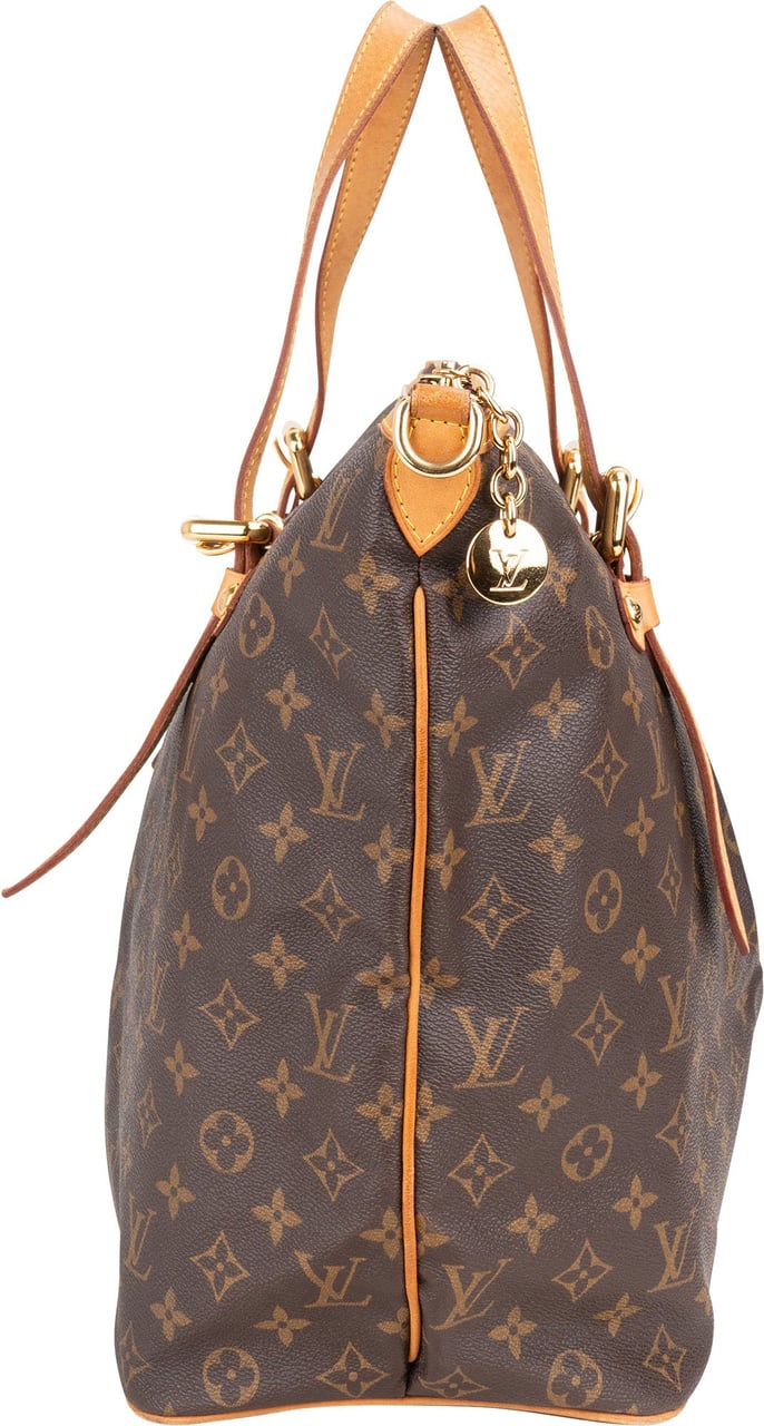 Louis Vuitton Louis Vuitton Canvas Monogram Palermo GM Handbag Bruin
