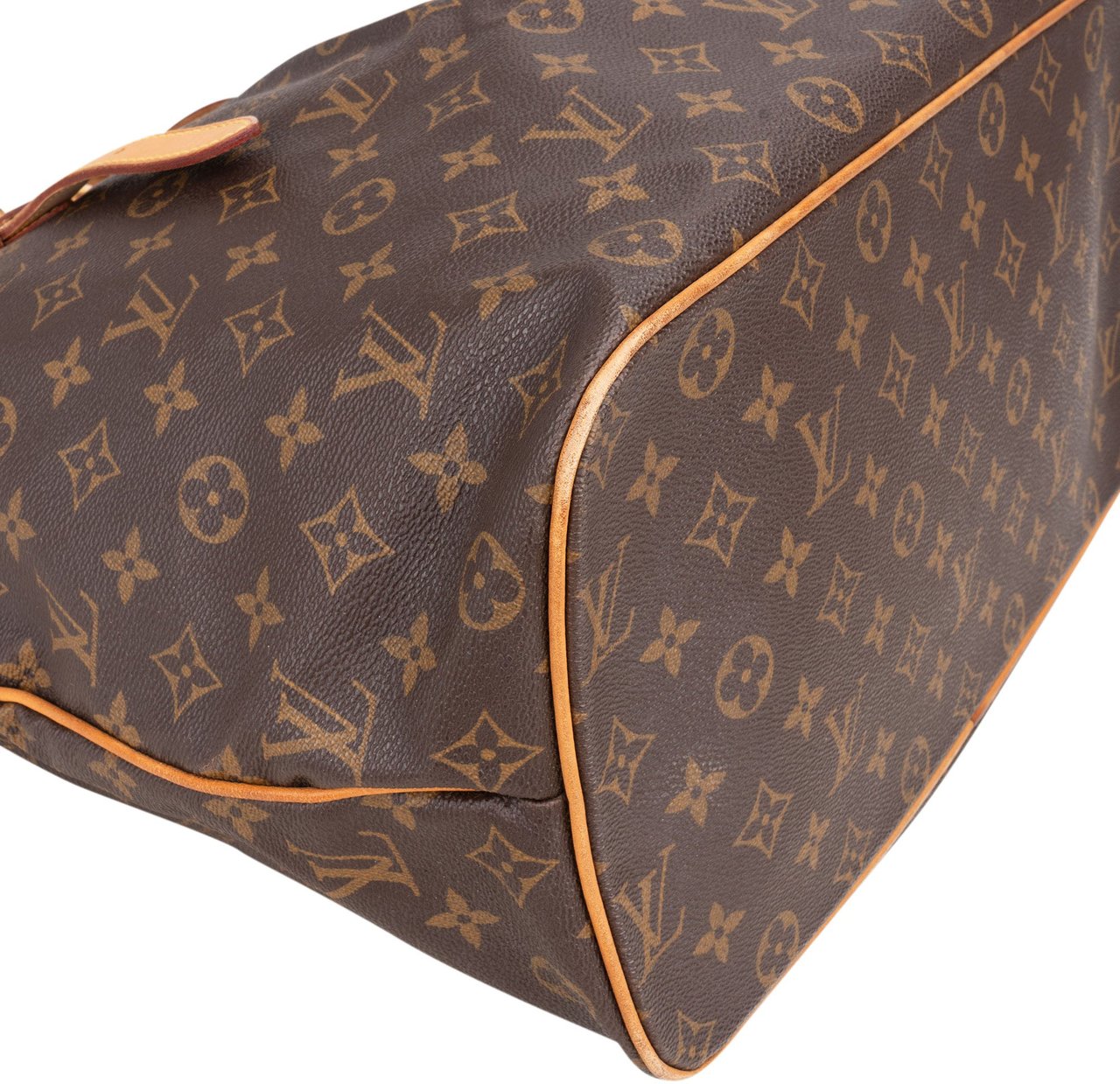 Louis Vuitton Louis Vuitton Canvas Monogram Palermo GM Handbag Bruin