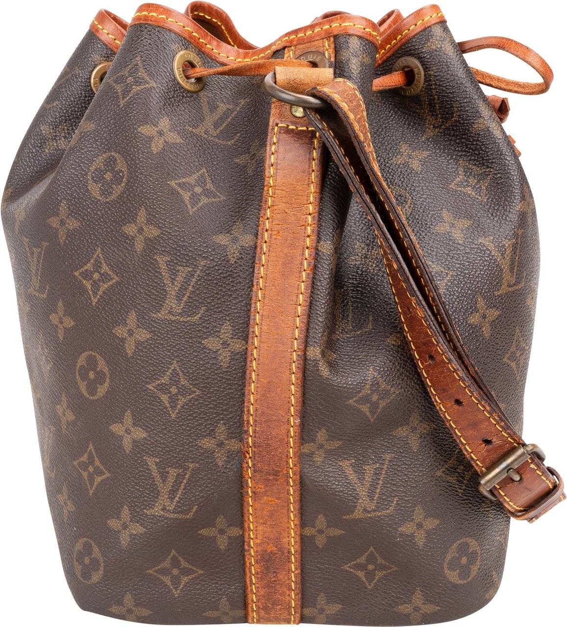 Louis Vuitton Louis Vuitton Canvas Monogram Sac Noe Petit Shoulder Bag Bruin