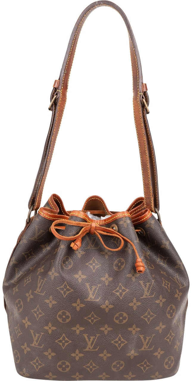 Louis Vuitton Louis Vuitton Canvas Monogram Sac Noe Petit Shoulder Bag Bruin