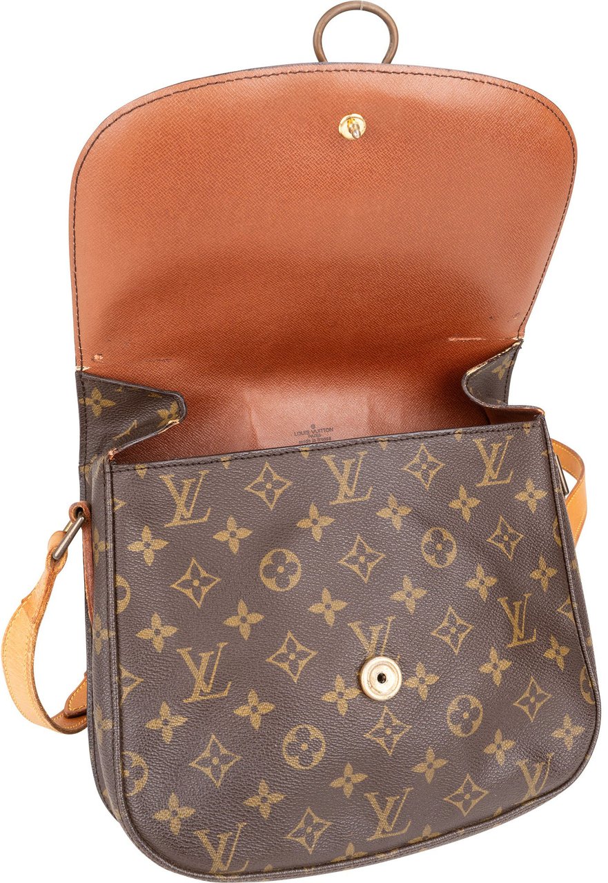 Louis Vuitton Louis Vuitton Canvas Monogram Saint Cloud GM Crossbody Bag Bruin