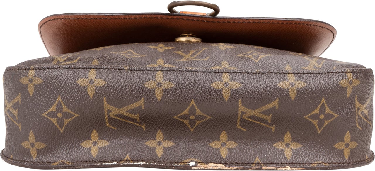Louis Vuitton Louis Vuitton Canvas Monogram Saint Cloud GM Crossbody Bag Bruin