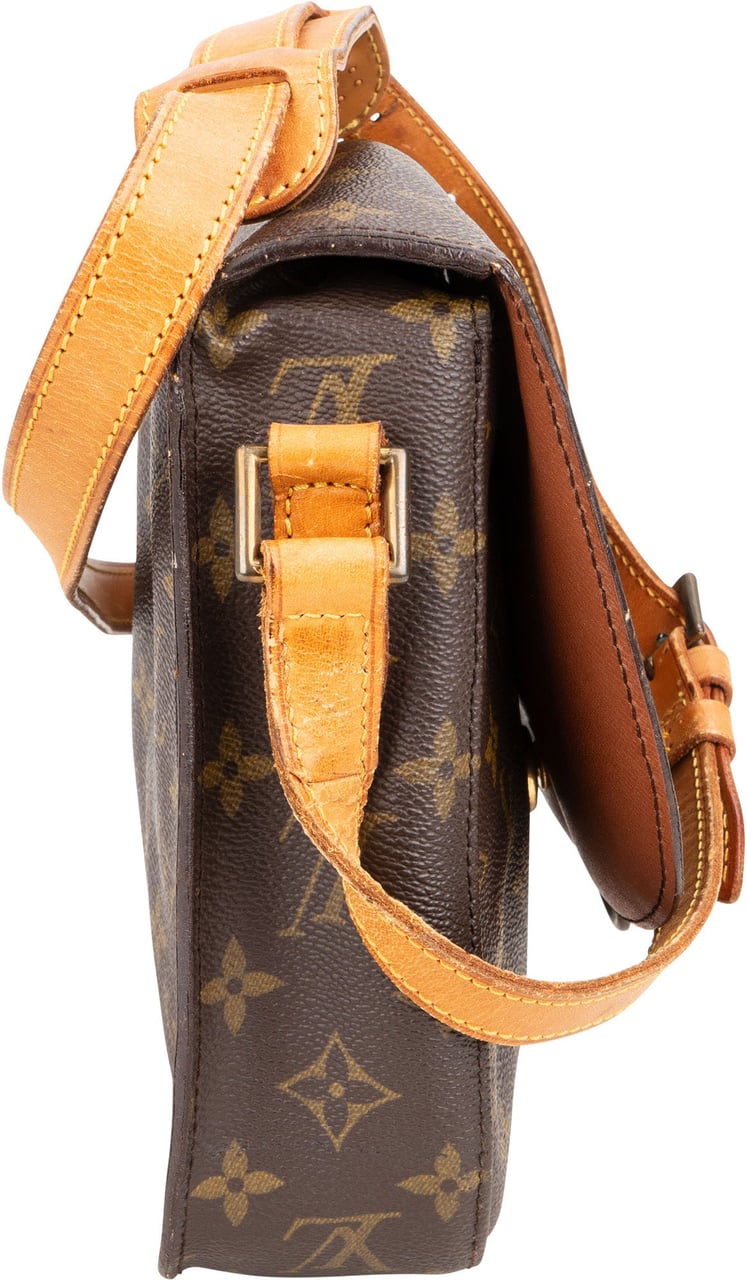 Louis Vuitton Louis Vuitton Canvas Monogram Saint Cloud GM Crossbody Bag Bruin